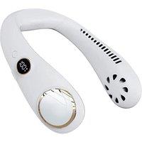 Bladeless Hanging Neck Fan - Adjustable Cooling & Portable Comfort
