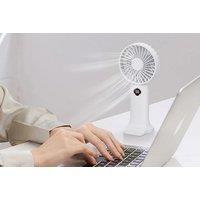 Mini Handheld Portable Fan - White