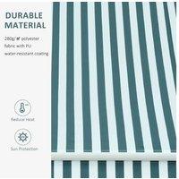 Outsunny Retractable Awning For Your Patio Paradise