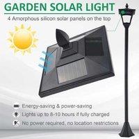 Outsunny Solar Powered Elegance Lamp Post