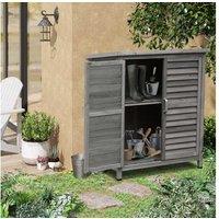 Outsunny Shed Wooden Garden Storage