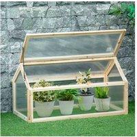 Wooden Cold Frame Greenhouse Grow House