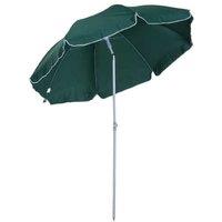 Outsunny 2.2M Deluxe Steel Beach Parasol