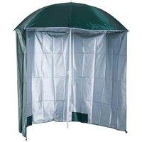 Outsunny 2.2M Fishing Parasol With Side Shade