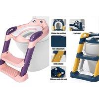 Kids Foldable Potty Seat W/ Ladder