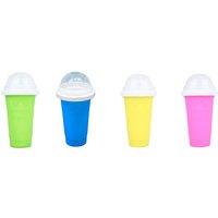 Slushie Maker Cup - Rose Red, Yellow, Blue And Green!