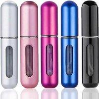 Refillable Travel Atomisers - Silver