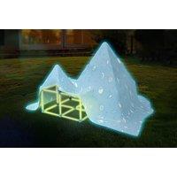 Kids' Glow in the Dark Fort STEM Building Kit - Creative Construction Toy, Ages 5+, Indoor & Outdoor Play