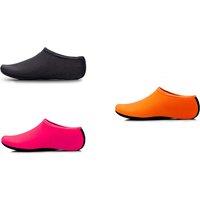 Unisex Black Quick Dry Unisex Water Shoes - Neoprene Beach Aqua Trainers for Summer, Swim & Sports