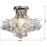Stunning Homcom Crystal Lighting Chandelier