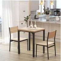 Homcom 3 Pieces Compact Dining Table