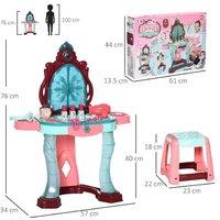 Homcom 31-Piece Kids Dressing Table Set