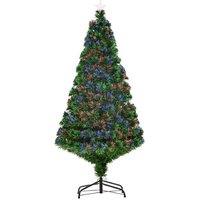 1.5M Pre-Lit Artificial Christmas Tree - Green