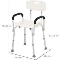 Homcom Deluxe Adjustable Shower Bench