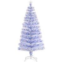 Artificial Fibre Optic Christmas Tree Seasonal Decoration - Blue