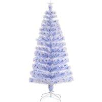 Artificial Fibre Optic Christmas Tree Seasonal Decoration - Blue