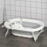 Homcom Foldable Portable Baby Bathtub