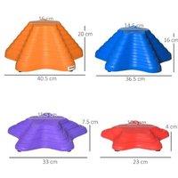 Outsunny 11Pcs Balance Stepping Stones