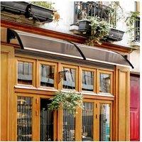 Outsunny Polycarbonate Awning - Brown