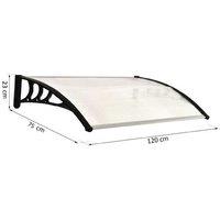 Outsunny Stylish Polycarbonate Awning