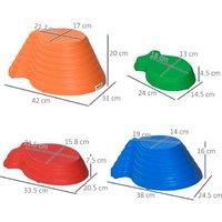 Outsunny Festive Fun Kids Balance Stepping Stones