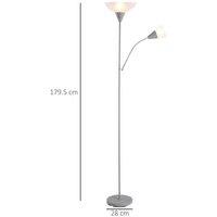 Homcom Stylish Floor Reading Lamp