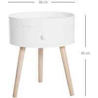 Homcom Chic Modern Side Table