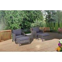 Outsunny Weather-Resistant Rattan Furniture Set