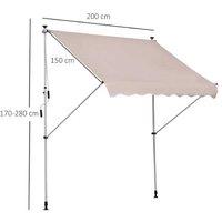 Outsunny Garden Patio Sun Shade Shelter - Your Perfect Outdoor Oasis!
