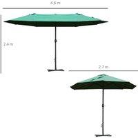 Outsunny Double-Sided Canopy Awning