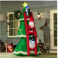 Outsunny 8Ft Inflatable Christmas Tree