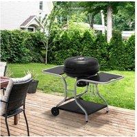 Outsunny Charcoal Grill Trolley Grill