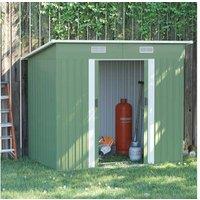 Outsunny Storage Shed,Tool Storage Box - Green