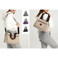 Kono Cross Body Handbag - Black, Grey, Khaki Or Purple