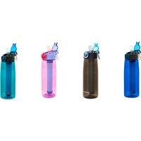 2 In 1 Water Purifying Filter Bottle - Blue, Teal, Black, Purple