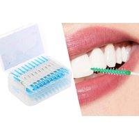 Dual Use Interdental Floss Sticks