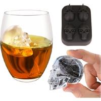 Chilling 3D Skull Ice Trays - Pack Of Fun