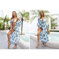 Sexy Cardigan Sunscreen Swim Dress Deal