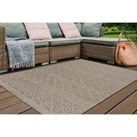 Indoor & Outdoor Reversible Geometric Rug - 3 Sizes & 4 Styles