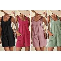 Women'S Dungaree Playsuit