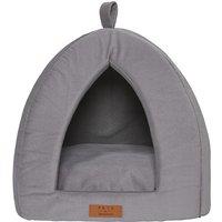 Grey Igloo Dome Small Pet Bed