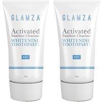 Glamza Activated Charcoal Whitening Toothpaste - Set Of 2!