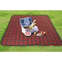 Outdoor Waterproof Picnic Blanket - 2 Colours - Red