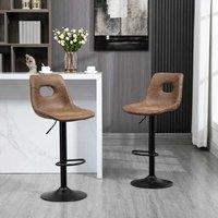 Homcom Sleek Adjustable Dining Stools