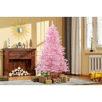 6Ft Artificial Christmas Tree - Pink