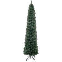 7.5Ft Artificial Snow Dipped Christmas Tree - Green