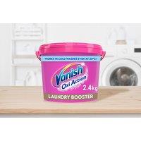 Vanish Oxi Action Laundry Booster Powder - Set Of 2 2.4Kg Tubs!