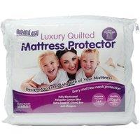 Quilted Polycotton Mattress Protector - 7 Sizes