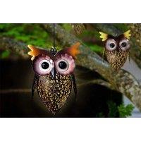 Decorative Outdoor Led Owl Lamp