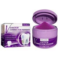 Purple Whitening Tooth Powder for Stain Removal & Brightening